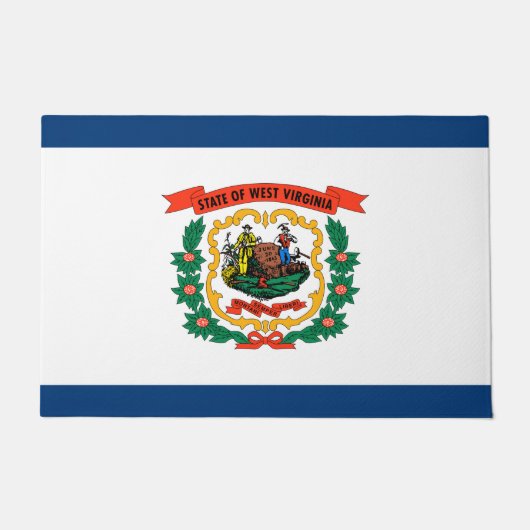 ウェストバージニア州旗 ドアマット (正面)