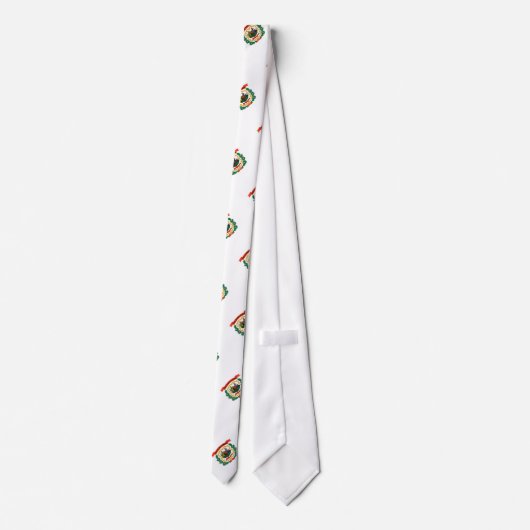 ウェストバージニア州旗 ネクタイ (裏面)