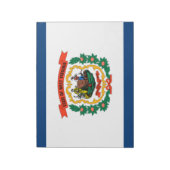 ウェストバージニア州旗 ノートパッド (回転)