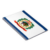 ウェストバージニア州旗 ノートブック (右側)