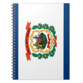 ウェストバージニア州旗 ノートブック (正面)