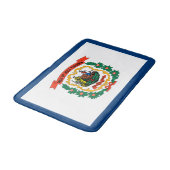 ウェストバージニア州旗 バスマット (アングル)