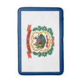 ウェストバージニア州旗 バスマット (正面縦)