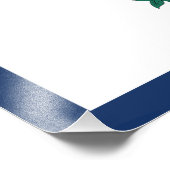 ウェストバージニア州旗 フォトプリント            (角)