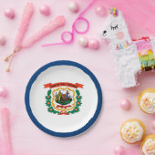 ウェストバージニア州旗 ペーパープレート (パーティー)