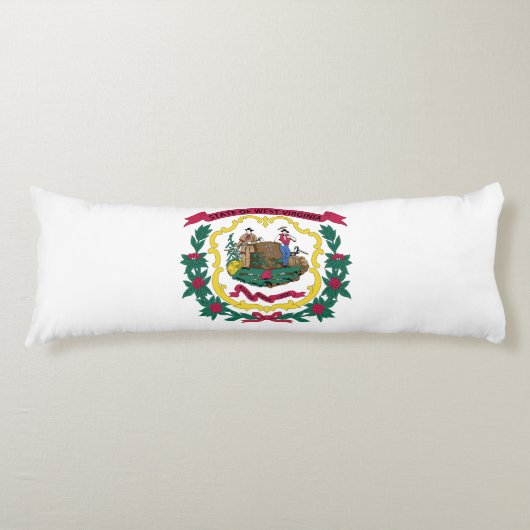 ウェストバージニア州旗 ボディピロー (正面)