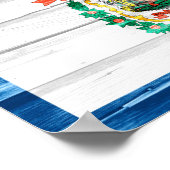 ウェストバージニア州旗 ポスター (角)