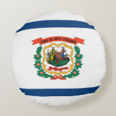 ウェストバージニア州旗 ラウンドクッション (裏面)