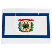 ウェストバージニア州旗 ラージペーパーバッグ (正面)