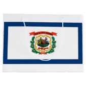 ウェストバージニア州旗 ラージペーパーバッグ (裏面)