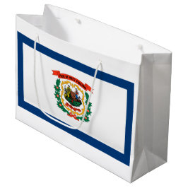 ウェストバージニア州旗 ラージペーパーバッグ