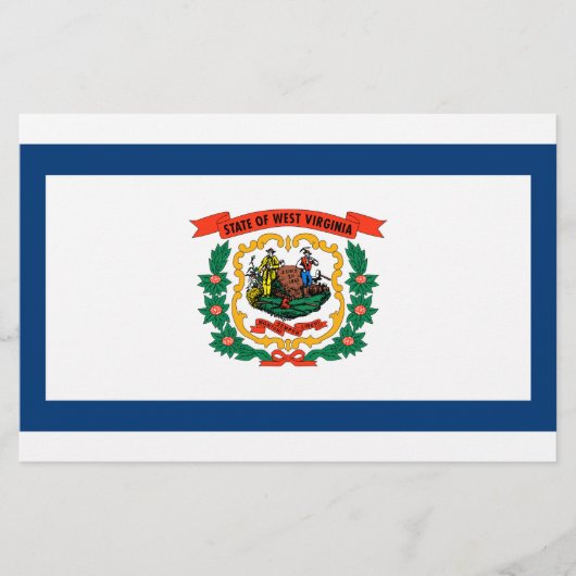 ウェストバージニア州旗 便箋 (正面)