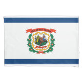 ウェストバージニア州旗 枕カバー (正面)