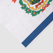 ウェストバージニア州旗 薄葉紙 (詳細)