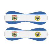 ウェストバージニア州旗 野球ボール (パネル)