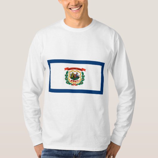 ウェストバージニア州旗 Tシャツ (正面)
