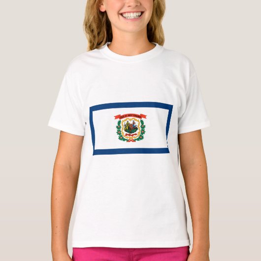 ウェストバージニア州旗 Tシャツ (正面)