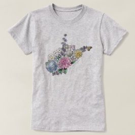 ウェストバージニア州開花 Tシャツ