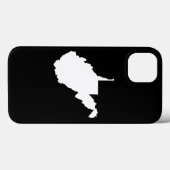 ウェストバージニア州 ホワイト ブラック Case-Mate iPhoneケース (裏面 (横))