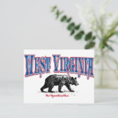 ウェストバージニア州 ポストカード (スタンド正面)