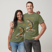 ウェストバージニア準州 魚 ブルックトラウト Tシャツ (ユニセックス)