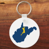 ウェストバージニア登山 キーホルダー (正面)