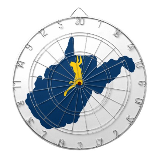 ウェストバージニア登山 ダーツボード (正面)