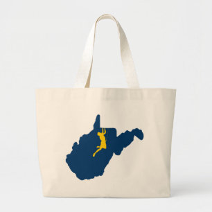 ウェストバージニア登山 ラージトートバッグ