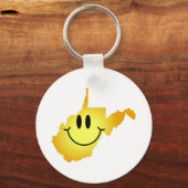 ウェストバージニア顔 キーホルダー (正面)