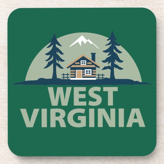 ウェストバージニア、アメリカ合衆国 コースター (正面)