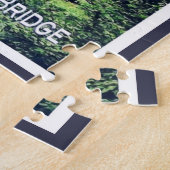 ウェストバージニア – アメリカ – モザイク –  ジグソーパズル (側面)