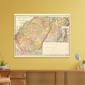 ウェストバージニア キャンバスプリント (インサイチュ (リビング))