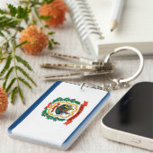 ウェストバージニア キーホルダー (正面右)