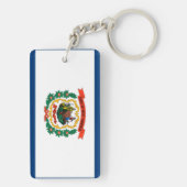 ウェストバージニア キーホルダー (裏面)