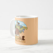 ウェストバージニア コーヒーマグカップ (正面左)