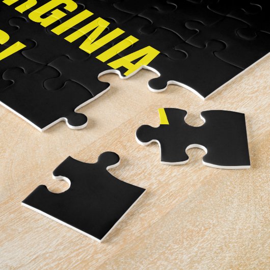 ウェストバージニア ジグソーパズル (側面)