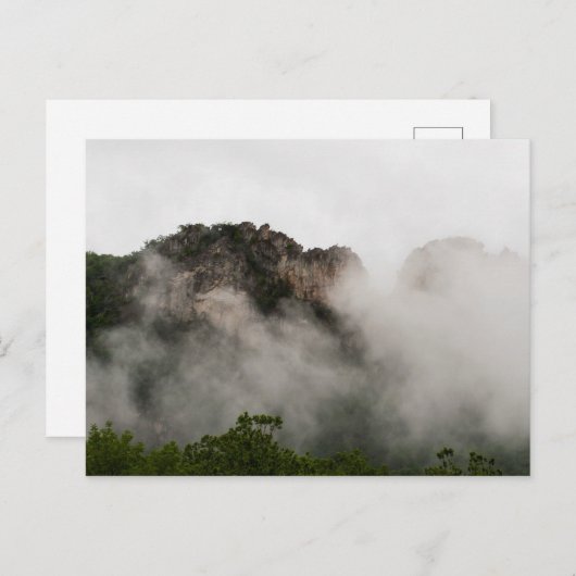 ウェストバージニア、セネカロック ポストカード (正面/裏面)