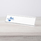 ウェストバージニア デスクネームプレート (正面)