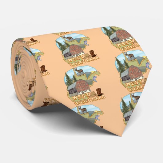 ウェストバージニア ネクタイ (ロール)