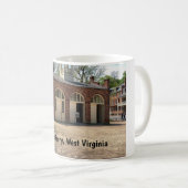 ウェストバージニア、ハーパーズフェリー コーヒーマグカップ (正面右)