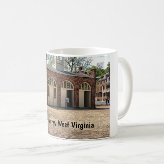 ウェストバージニア、ハーパーズフェリー コーヒーマグカップ (正面右)