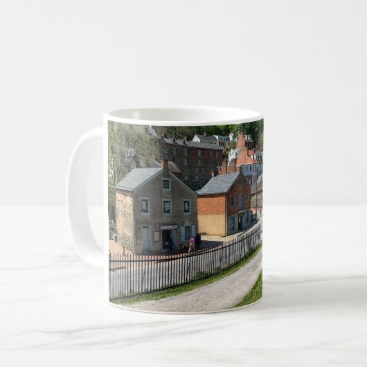ウェストバージニア、ハーパーズフェリー コーヒーマグカップ (正面左)
