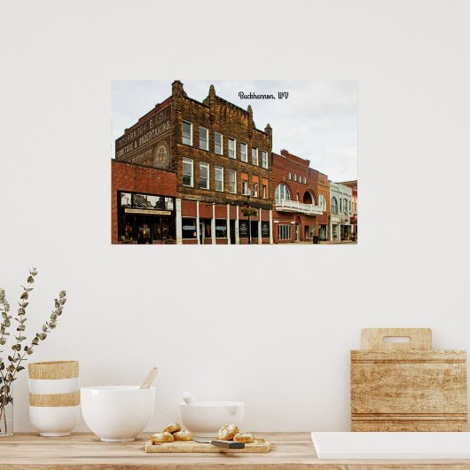 ウェストバージニア、バックハンノン ポスター (キッチン)