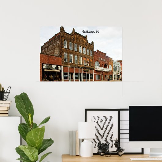 ウェストバージニア、バックハンノン ポスター (ホームオフィス)