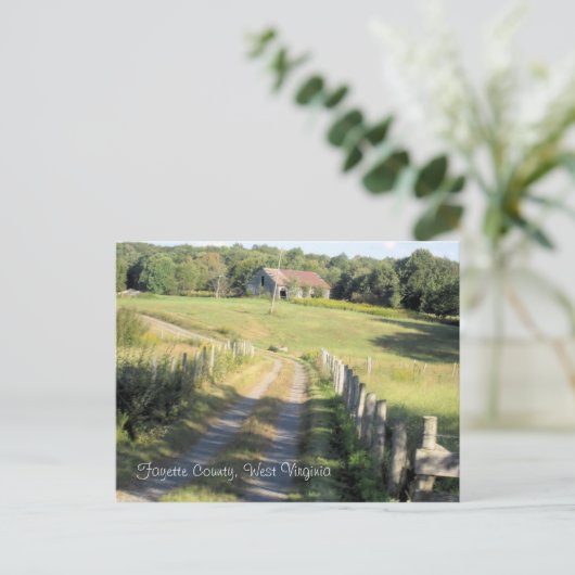 ウェストバージニア、ファイエット郡 ポストカード (スタンド正面)