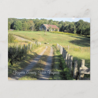 ウェストバージニア、ファイエット郡 ポストカード