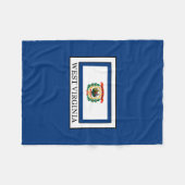 ウェストバージニア フリースブランケット (正面(横))