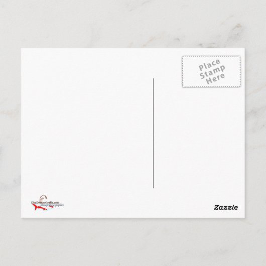 ウェストバージニア ポストカード (裏面)