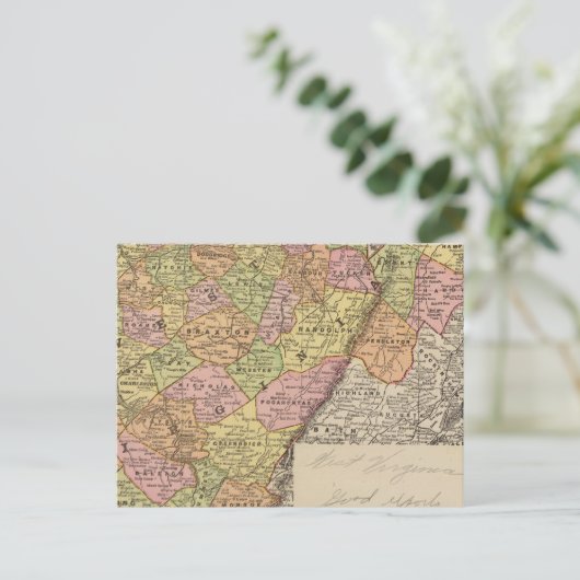 ウェストバージニア ポストカード (スタンド正面)