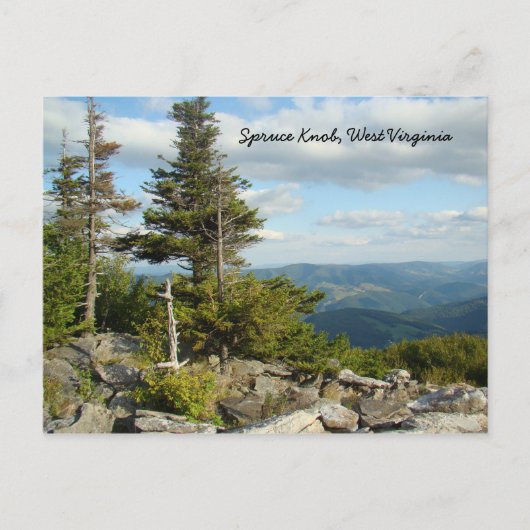 ウェストバージニア ポストカード (正面)